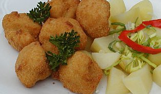 Fried cauliflower