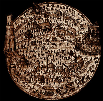 Illustration from 'The Labyrinth of the World and the Paradise of the Heart'