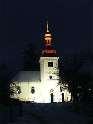 L'église Saint-Bartholomée à Chodovice