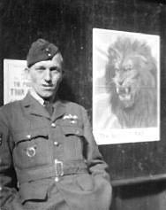 Josef Balejka in England, photo: Post Bellum