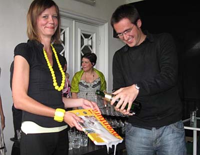 Kateřína Brožová y Carlos Ferrer