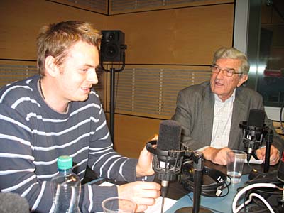 Ondřej Houska (left) and Jiří Musil