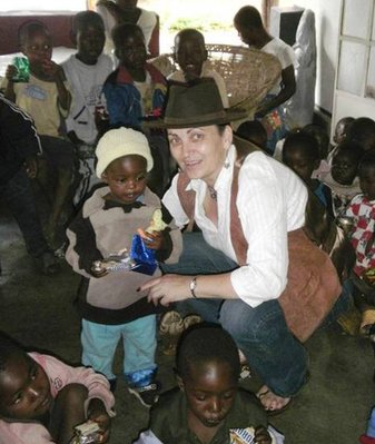 Marie Imbrová in Zimbabwe