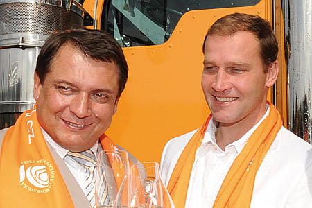 Jiří Paroubek mit Jiří Šlégr