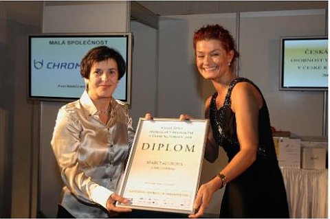 Evaluations des femmes d’affaires tchèques (Ocenění Českých Podnikatelek), photo: www.helas.org