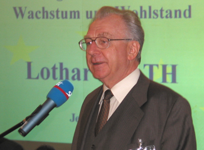 Chef der Jenoptik AG Lothar Späth