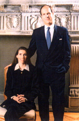 William Lobkowicz avec sa femme
