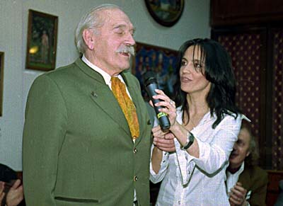 Vaclav Hrabanek mit Lucie Bila