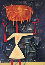 Painting of Mikulas Medek