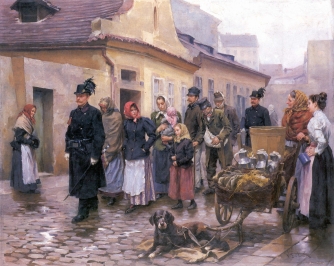 Vojtech Bartonek: Morgen in der Straße