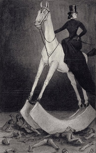La Dame au cheval, 1900-01