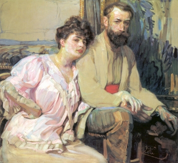 Frantisek Kupka: Autoporträt mit der Ehefrau Gabriela