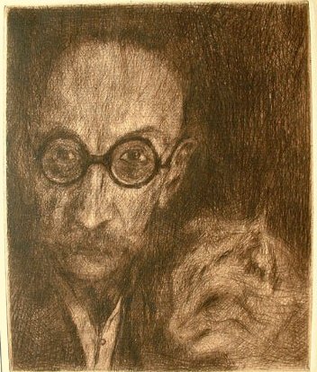 Autoportrait de Bohuslav Reynek