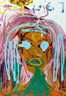 Vladimír Skrepl's painting