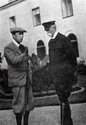 Karel Čapek et Tomáš Garrigue Masaryk