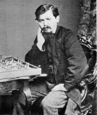 William Steinitz in 1866