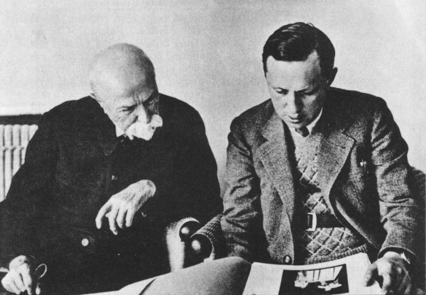 Tomáš Garrigue Masaryk et Karel Čapek