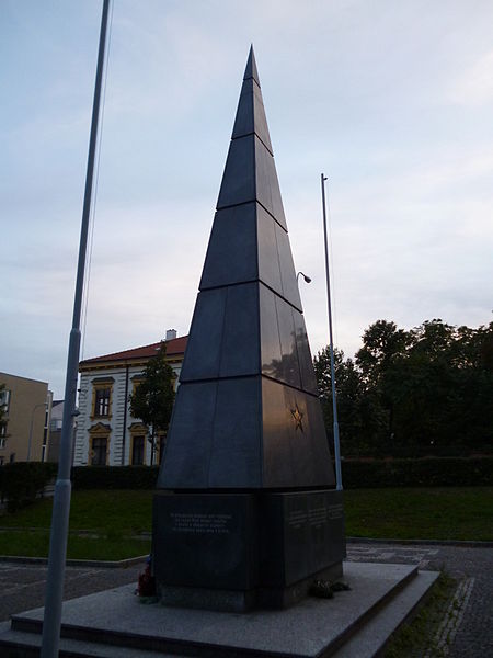 The memorial to Russian soldiers in Brno