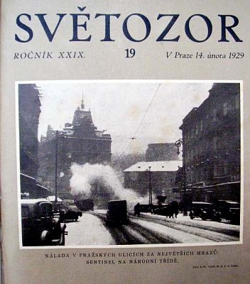 Tisk z roku 1929