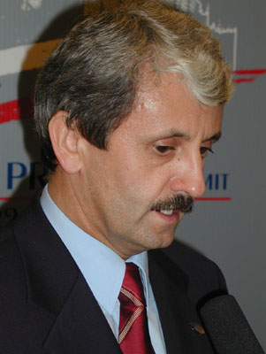 Slovak Prime Minister Mikulas Dzurinda
