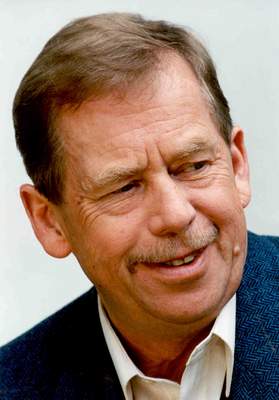 Vaclav Havel Jiri Musil: &quot;I think if you look on the symbolics of this country, then you discover that most symbols are stressing the link and the ... - havel11