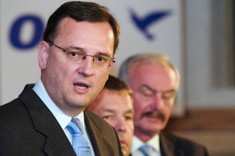Premierminister Petr Nečas