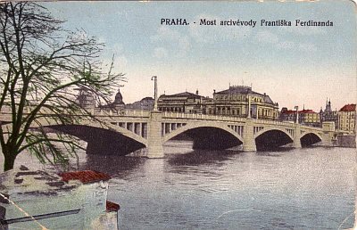 Мост Франца Фердинанда - сегодняшний мост Манеса