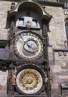 L'horloge de la place de la Vieille ville de Prague