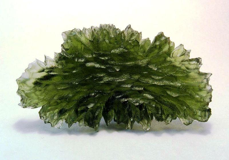Moldavite stone, photo: Rostislav Medlin, www.astro.zcu.cz