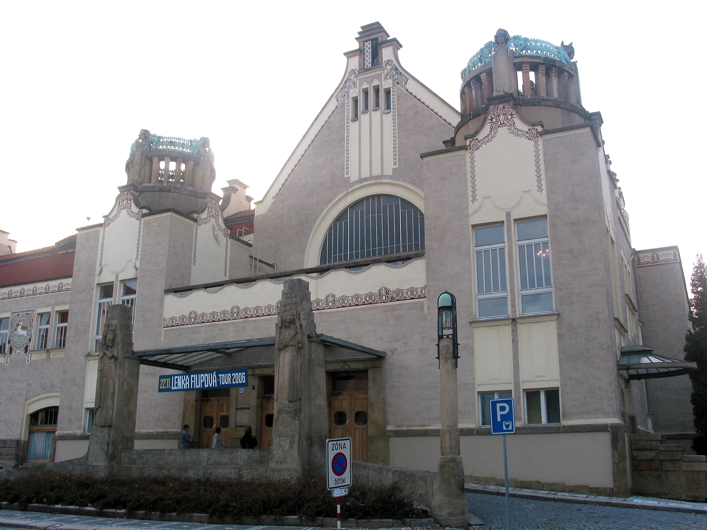 The house of culture in Prostejov