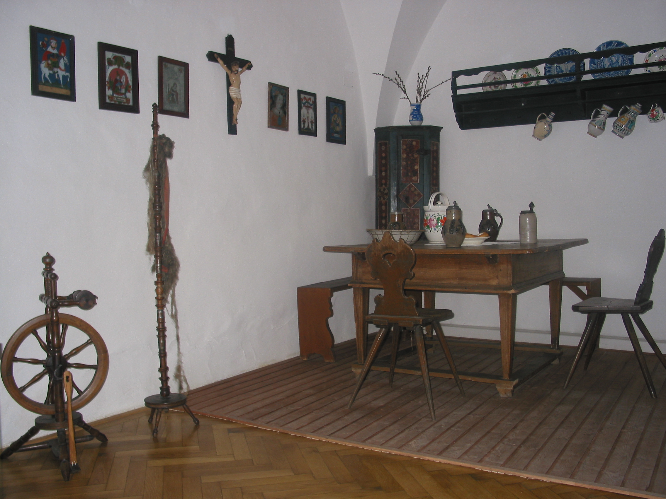 Cuarto de una familia de Haná (Foto: autora)