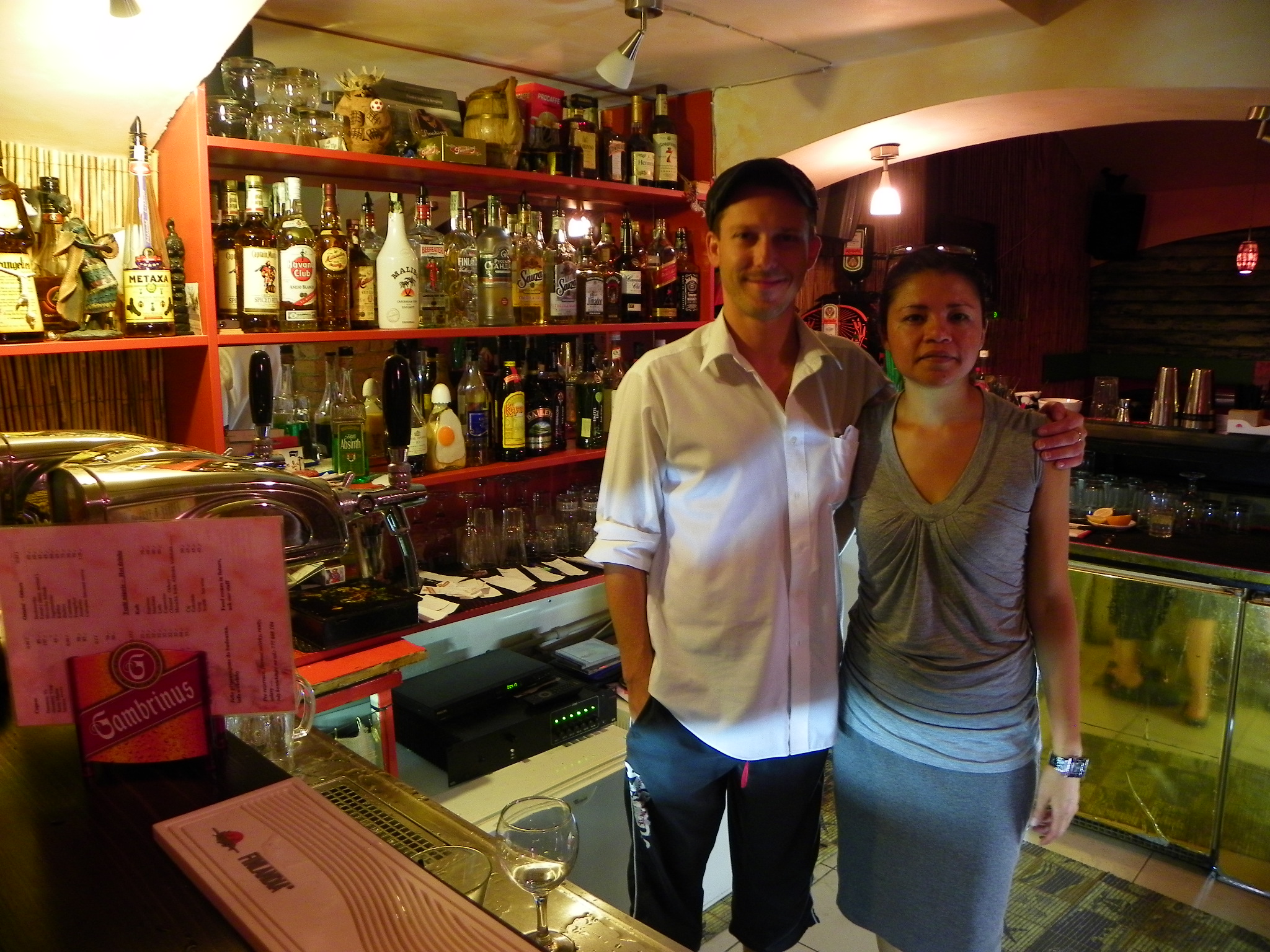 Daniel Pospíšil y Jackeline Viccina