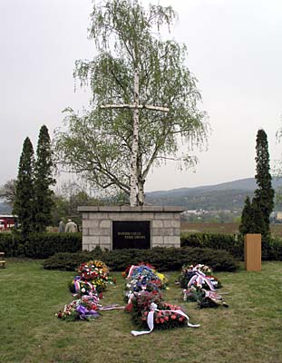 Le monument à Krupka