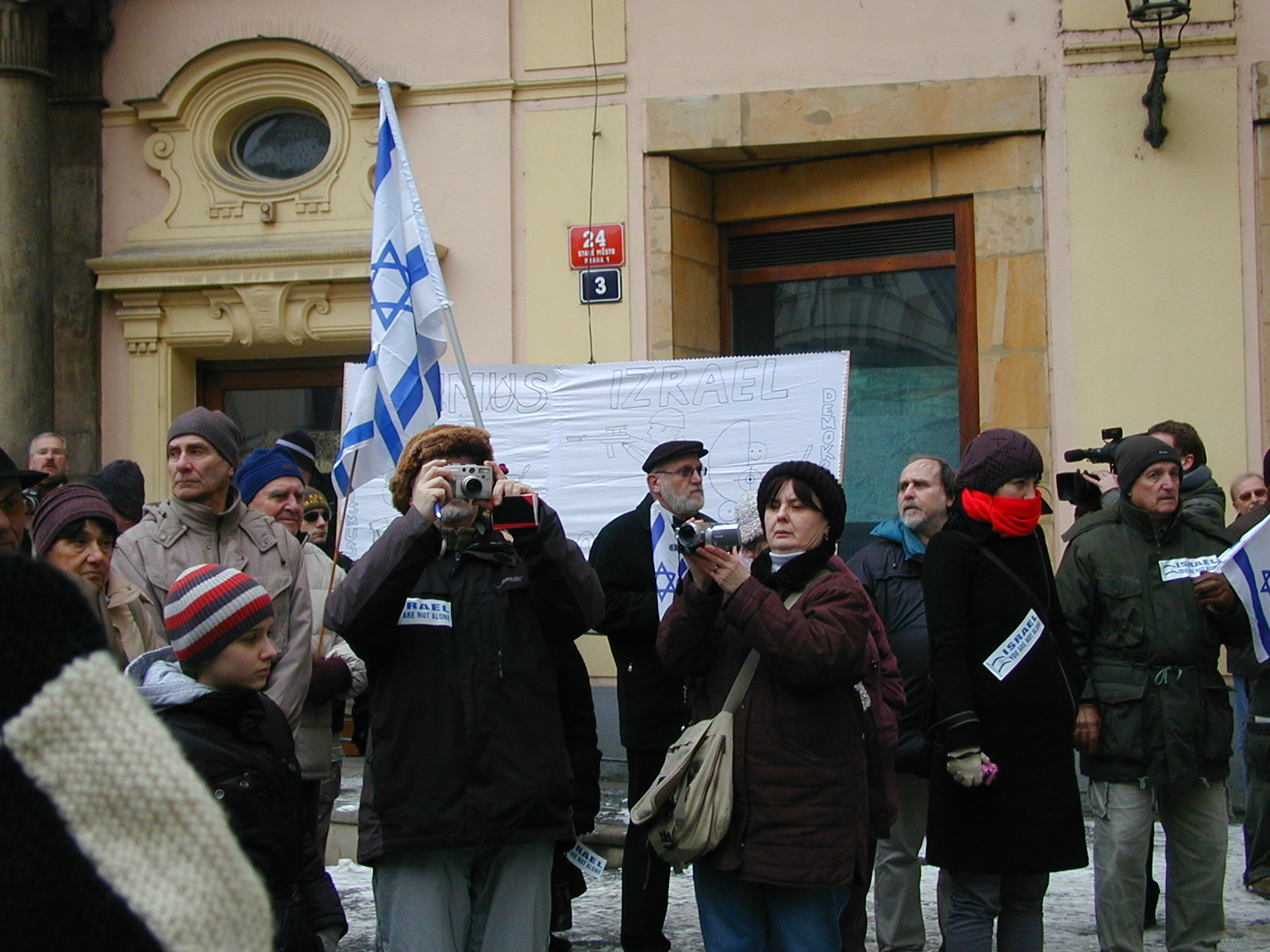 Demonstration in Prag (Foto: Martina Schneibergová)