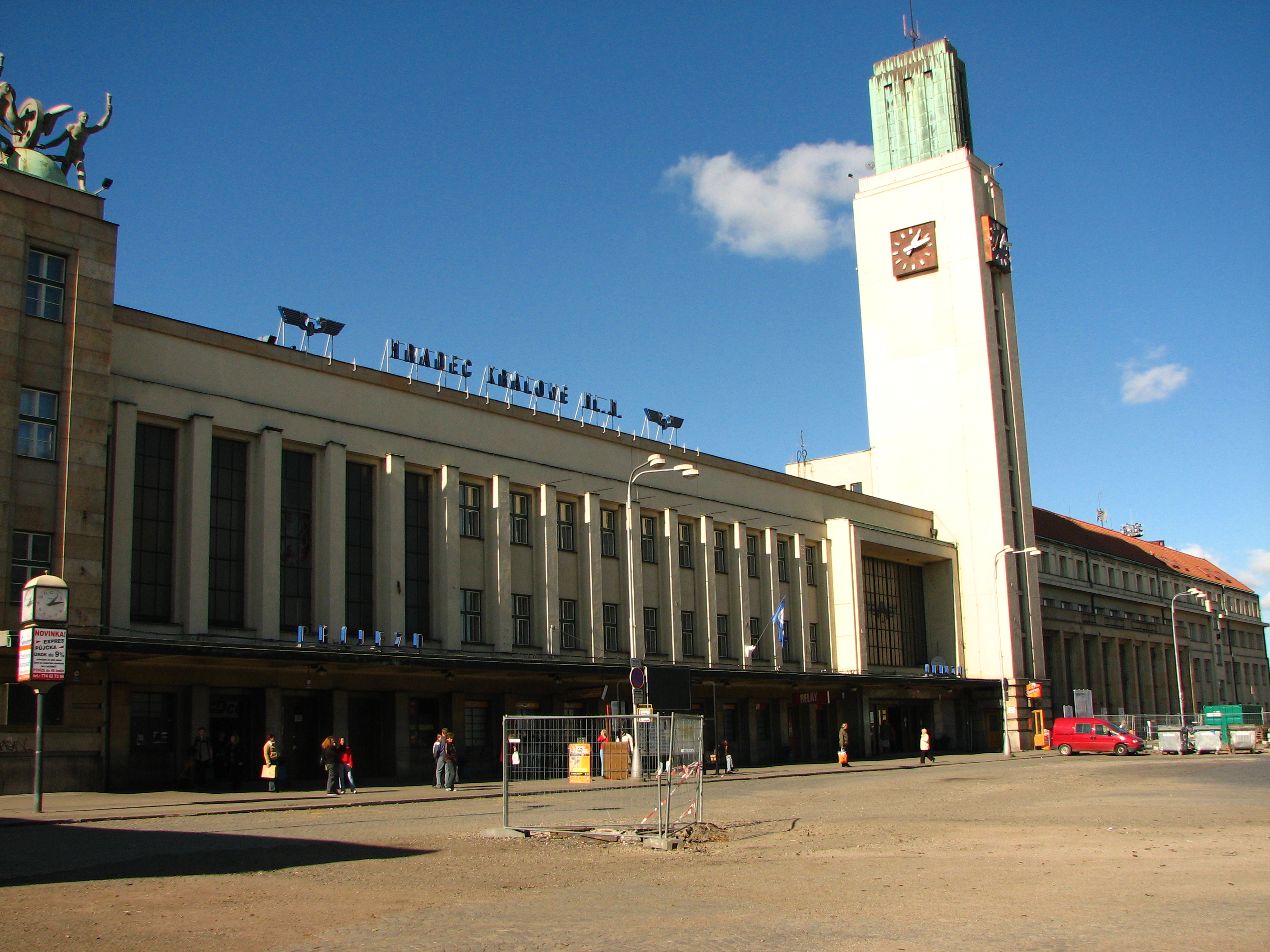 Bahnhof in Hradec Králové (Foto: Kristýna Maková)