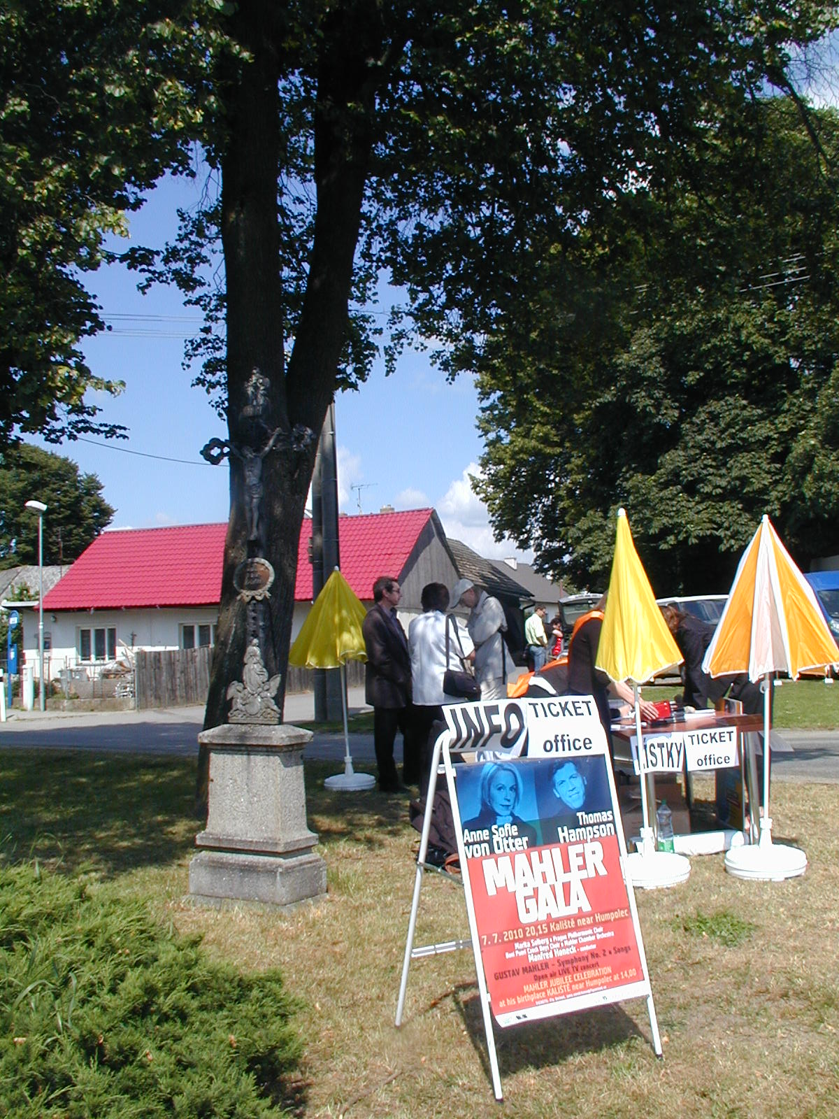 Gustav Mahlers Tag in Kaliště (Foto: Martina Schneibergová)