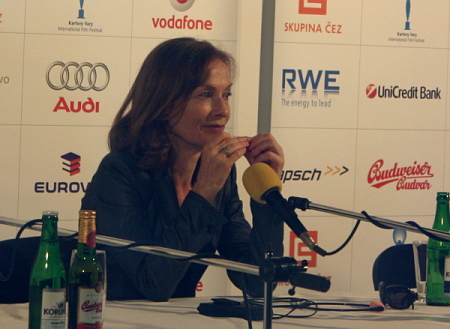 Isabelle Huppert, photo: Štěpánka Budková