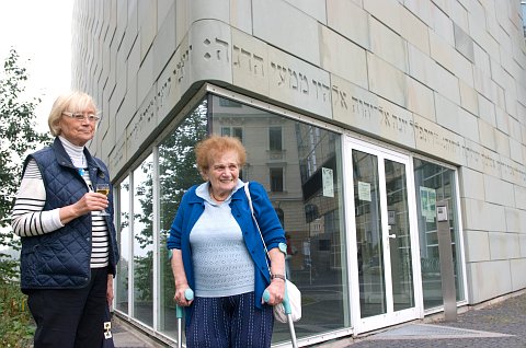 Isa Engelmann und Edita Weitzenová in Liberec (Foto: Šimon Pikous)