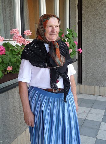 Anton Kuželka se zúčastnil i závěrečného divadelního vystoupení, foto: autorka