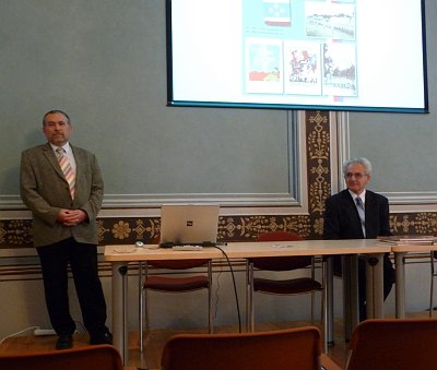 František Hanzlík (vlevo) a Václav Vondráček, foto: autorka