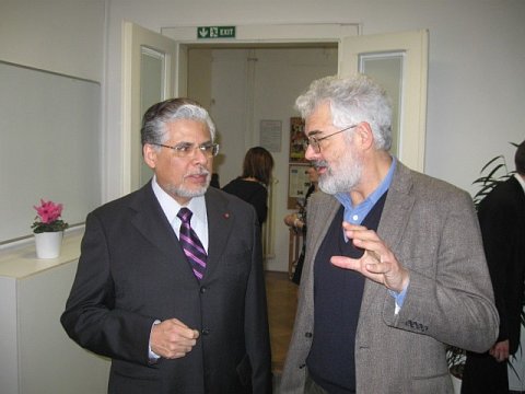 José Luis Bernal con Leo Pavlát