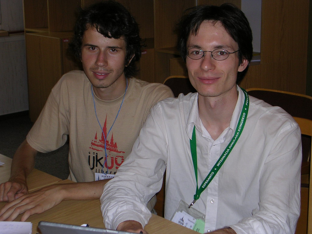 Marek Blahuš (links) und Gregor Hinker (Foto: Autorin)