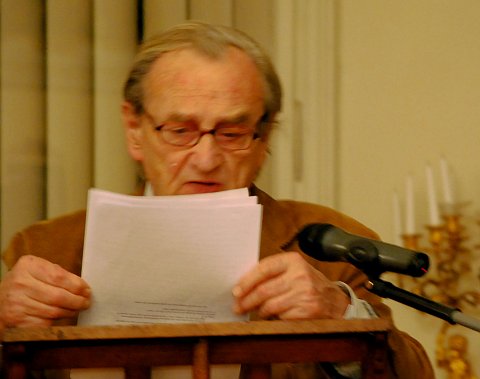 Michel Deguy, photo: Anne-Claire Veluire