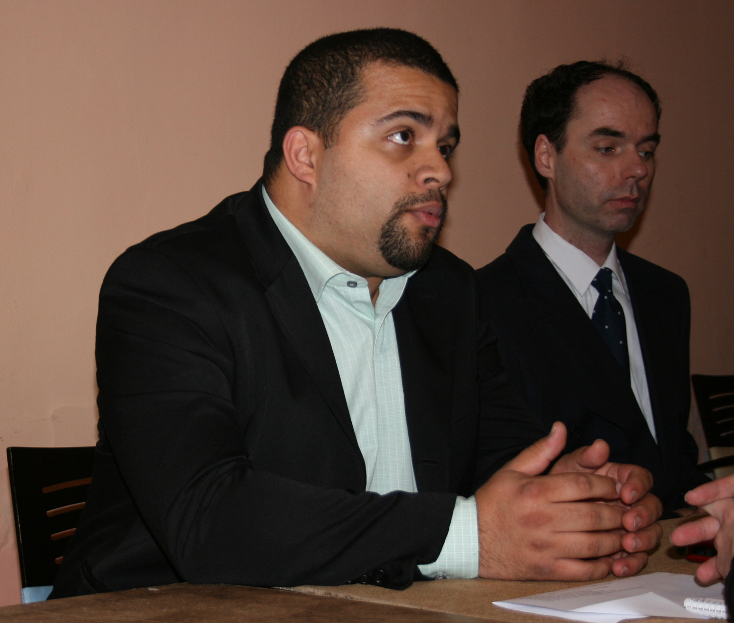 Fernando Obando, presidente de la Asociación de Desarrollo Humanitario