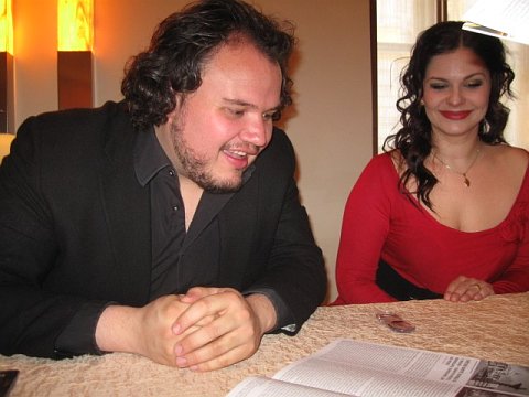 David Lomelí et Eva Hornyáková, photo: Gonzalo Núñez