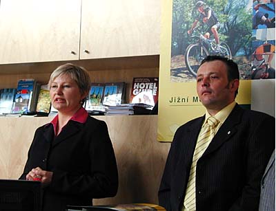 Ivana Lukášková und Pavel Krška