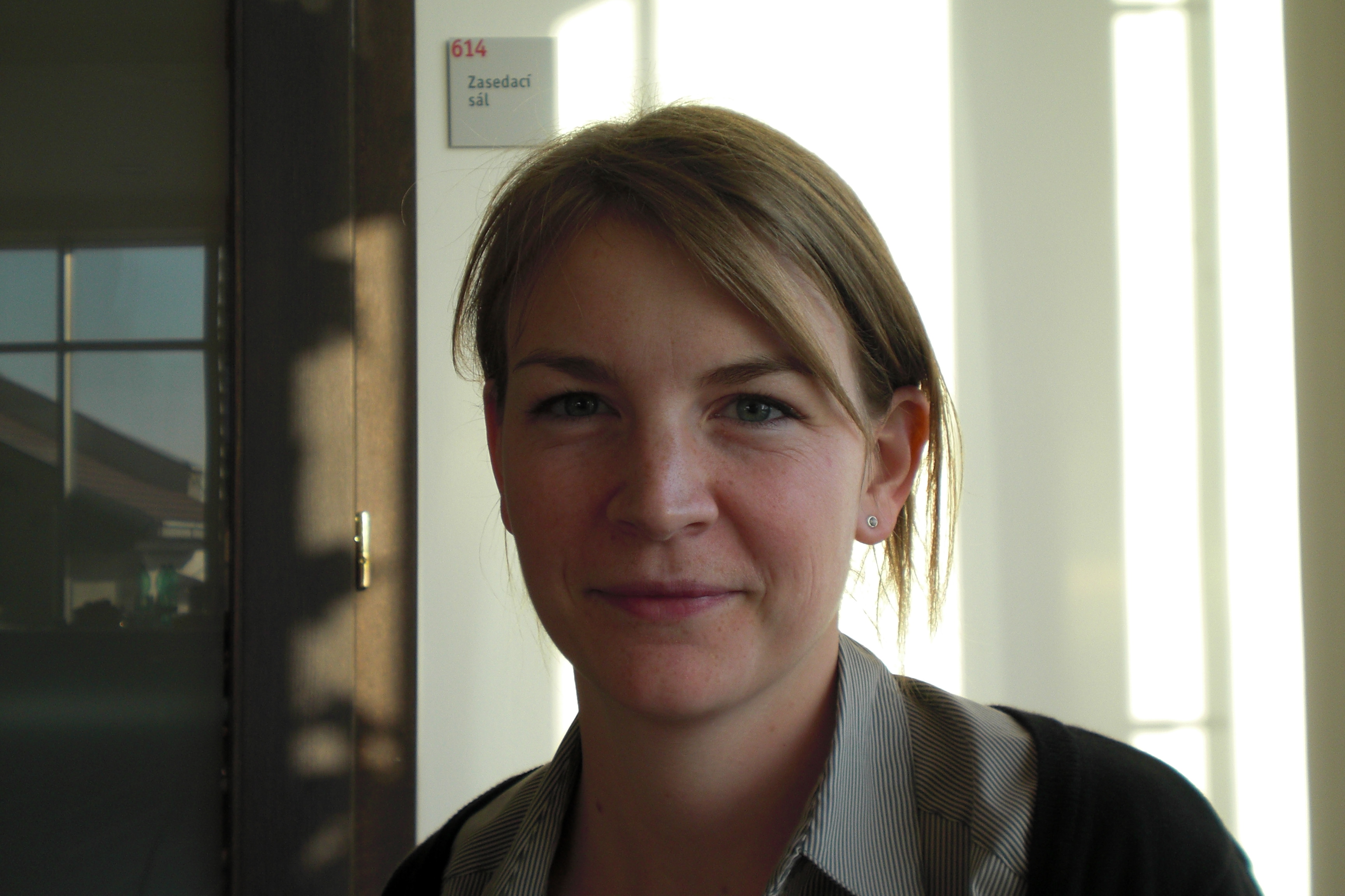 Jana Klika vom Prager Literaturhaus (Foto: Autorin)