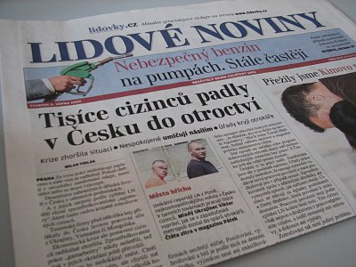 Photo: Lidové Noviny, 6. 8. 2009