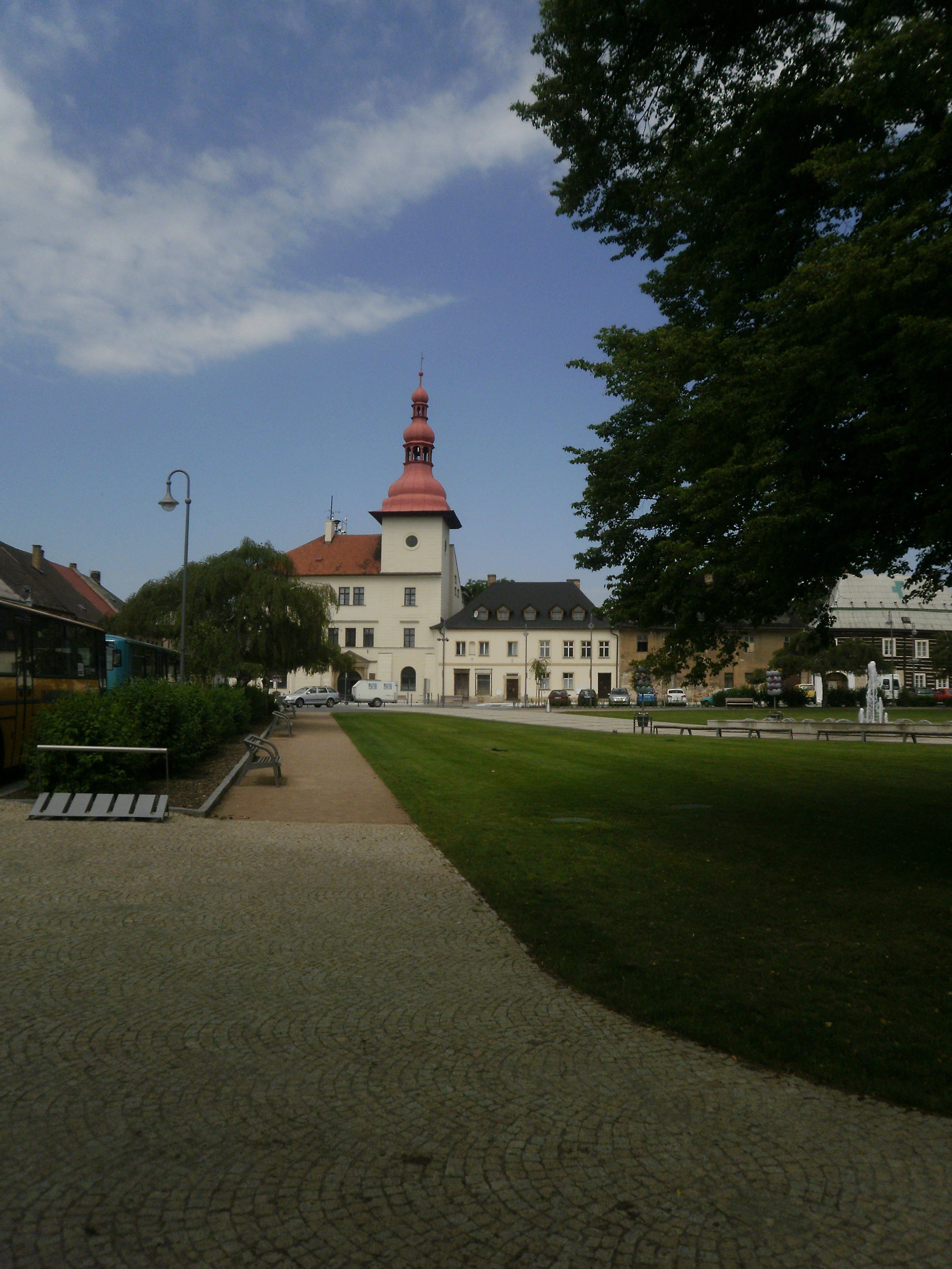 La ville de Bělá pod Bezdězem