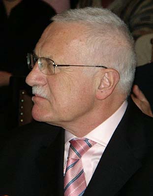 Präsident Václav Klaus
